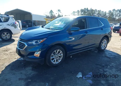 2021 Chevrolet Equinox Fwd Lt из США, поврежденный, VIN 3GNAXKEV3ML359455